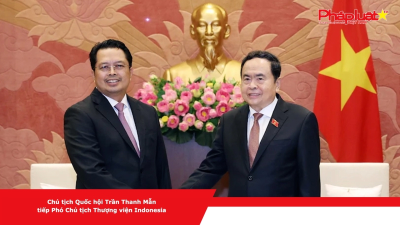 Chủ tịch Quốc hội Trần Thanh Mẫn tiếp Phó Chủ tịch Thượng viện Indonesia