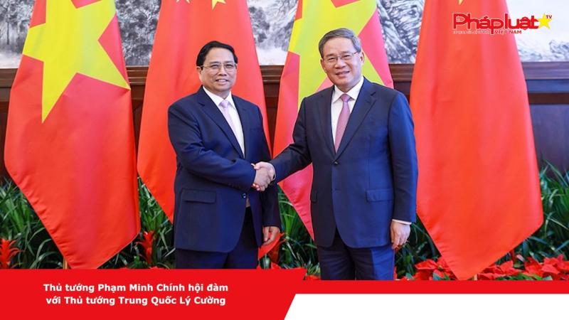 Thủ tướng Phạm Minh Chính hội đàm với Thủ tướng Trung Quốc Lý Cường