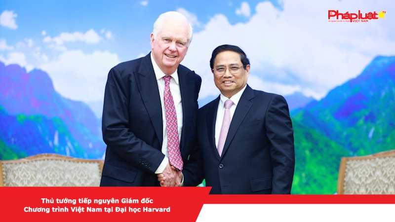 Thủ tướng tiếp nguyên Giám đốc Chương trình Việt Nam tại Đại học Harvard