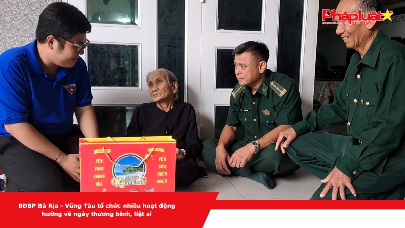 BĐBP Bà Rịa – Vũng Tàu tổ chức nhiều hoạt động hướng về ngày thương binh, liệt sĩ